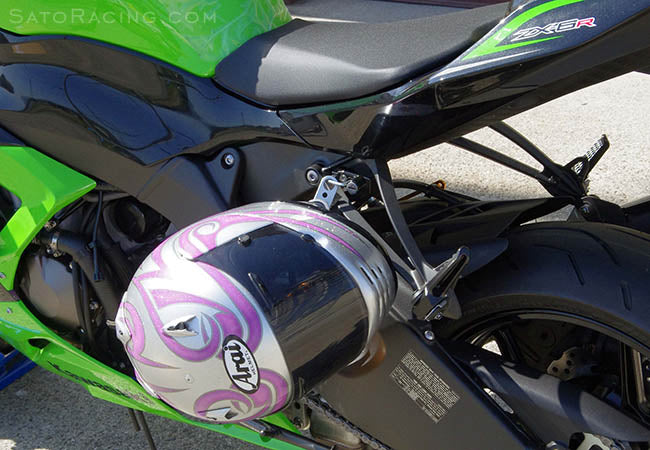 Sato Racing Helmet Lock for Kawasaki ZX-6R 636 (13-18)