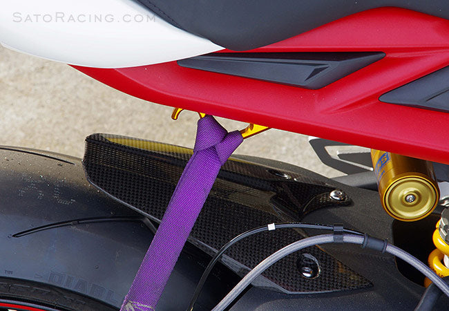 Sato Racing Billet Racing / Tie Down Hook for the Triumph Daytona 675/R and Street Triple 675 / 765 (2013+)