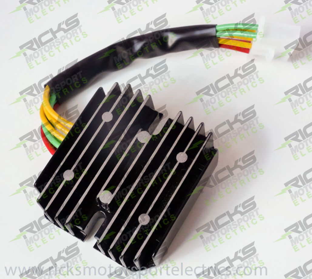 Rick's Motorsports Electrics Universal OEM Style Rectifier-Regulator for Honda Goldwing '78-20