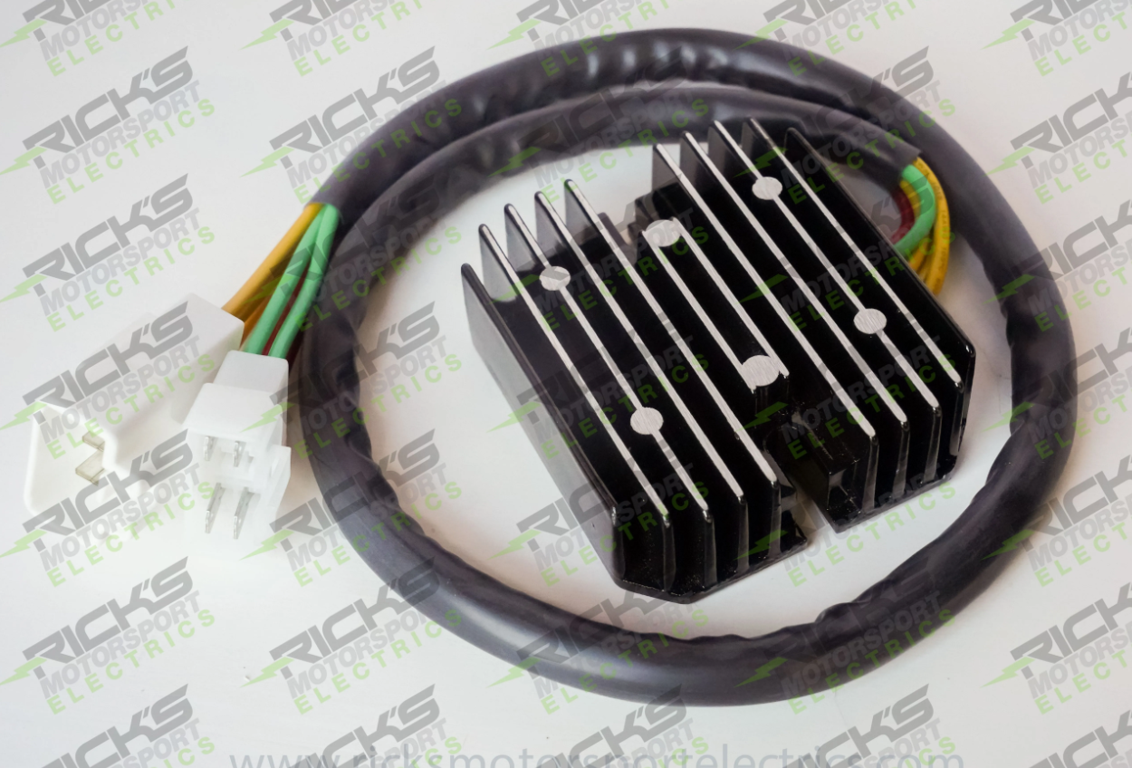 Rick's Motorsports Electrics Universal OEM Style Rectifier-Regulator for Honda CBR600 F4/CBR600 F4I '91-06