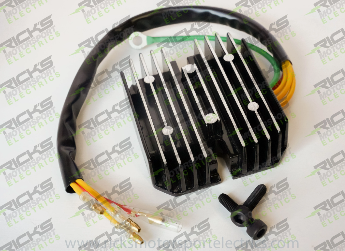 Rick's Motorsports Electrics Universal Hot Shot Lithium Ion Battery Compatible Rectifier-Regulator for Suzuki GS1000S '80-81