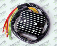 Rick's Motorsports Electrics Universal Universal PERM. Magnet Lith-Ion Rec-Reg for Ducati monster 750 '93-04, Kawasaki ZX-9R '88-05