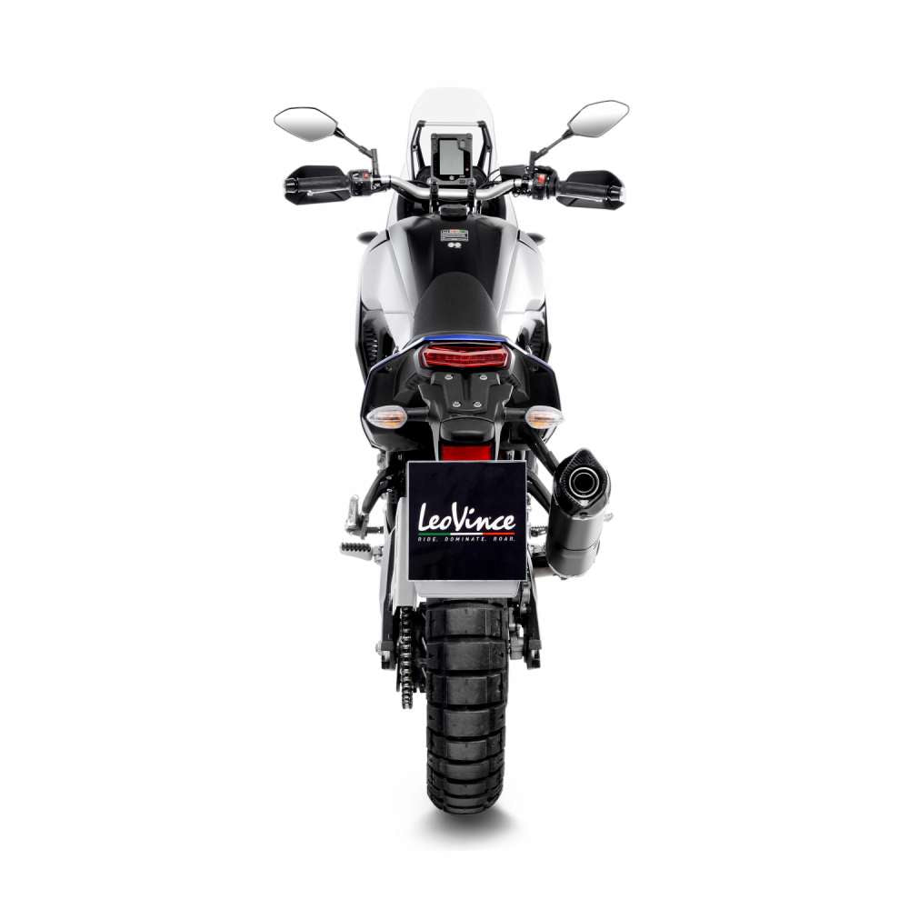 Leo Vince LV One Evo Black Edition Stainless Steel | Slip-On Exhaust For Yamaha Tenere 700 2019 - 2020