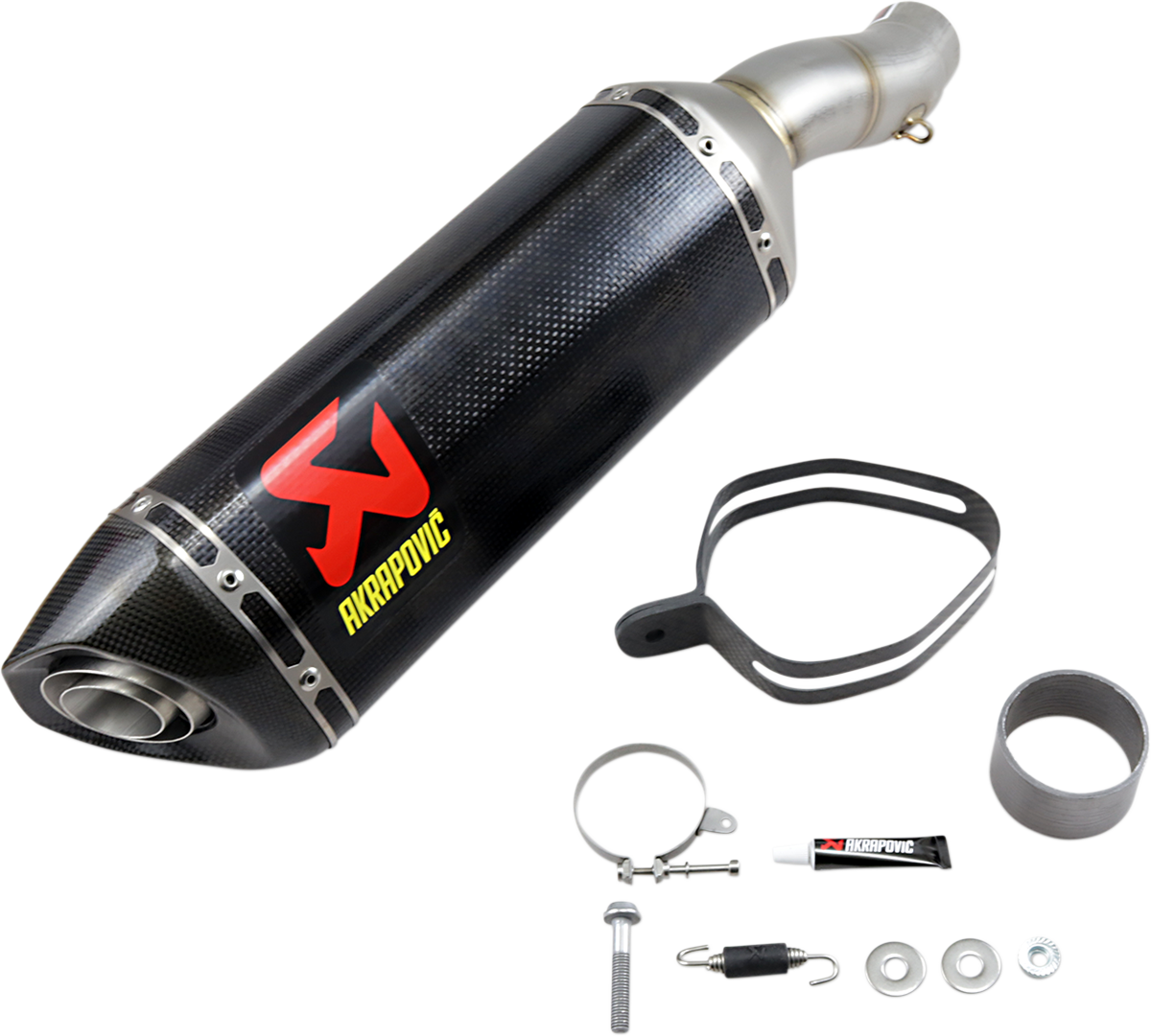 AKRAPOVIC Slip-On Line Muffler - Carbon Fiber S-K6SO7-ZC