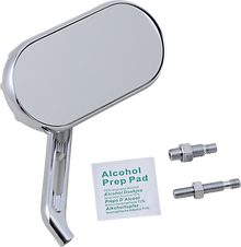 ARLEN NESS Mirror - Sidekick - Side View - Oval - Chrome - Right 510-003