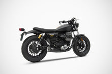 ZARD 'BIG' Dual Slip-on Exhaust for Moto Guzzi V9 Bobber & Roamer