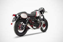 ZARD Dual Slip-on Exhaust for Moto Guzzi V7 II Racer