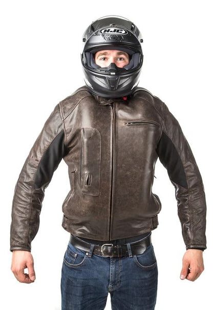 Helite Leather Airbag Jacket