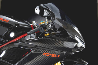 CARBONDRY - DUCATI 848 / 1098 & 1198 CARBON FIBER HEADLIGHT FAIRING