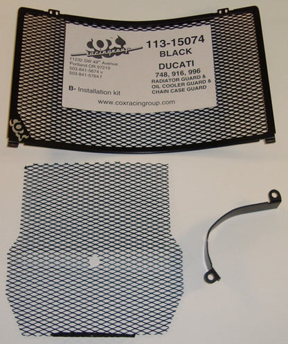 Cox Racing Radiator Guards for the Ducati 748 (94-02)   916 (94-98) and 996 (99-02)