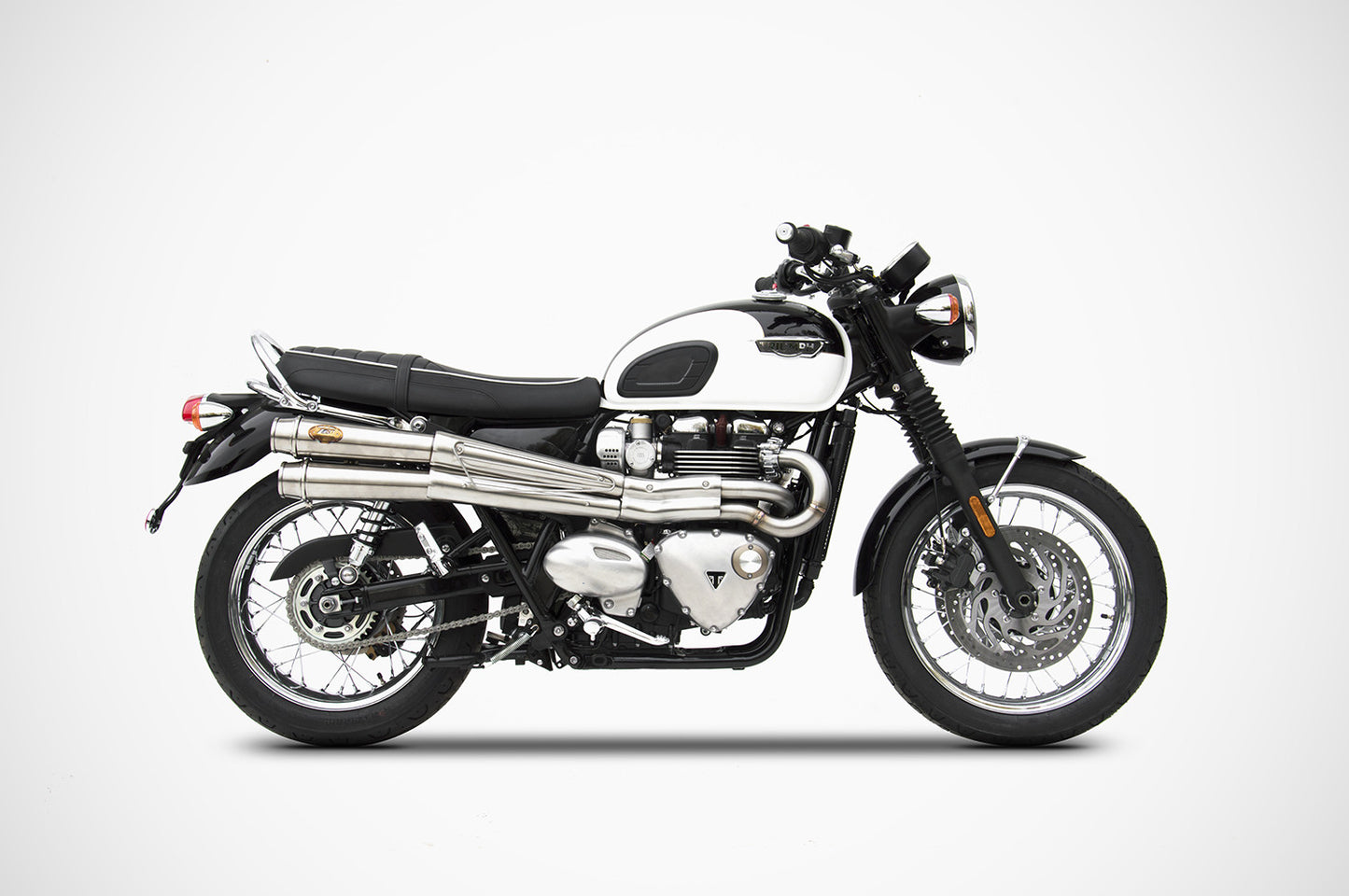 ZARD 2-2 High Mount Full Exhaust System for the Bonneville T-120 (2016+)