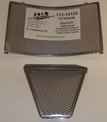 Cox Racing Radiator Guards for the Ducati Monster S4RS / S4RT (06-08)