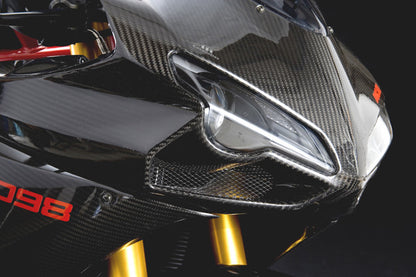 CARBONDRY - DUCATI 848 / 1098 & 1198 CARBON FIBER HEADLIGHT FAIRING