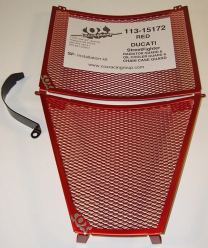 Cox Racing Radiator Guards for the Ducati Streetfighter (09-13)