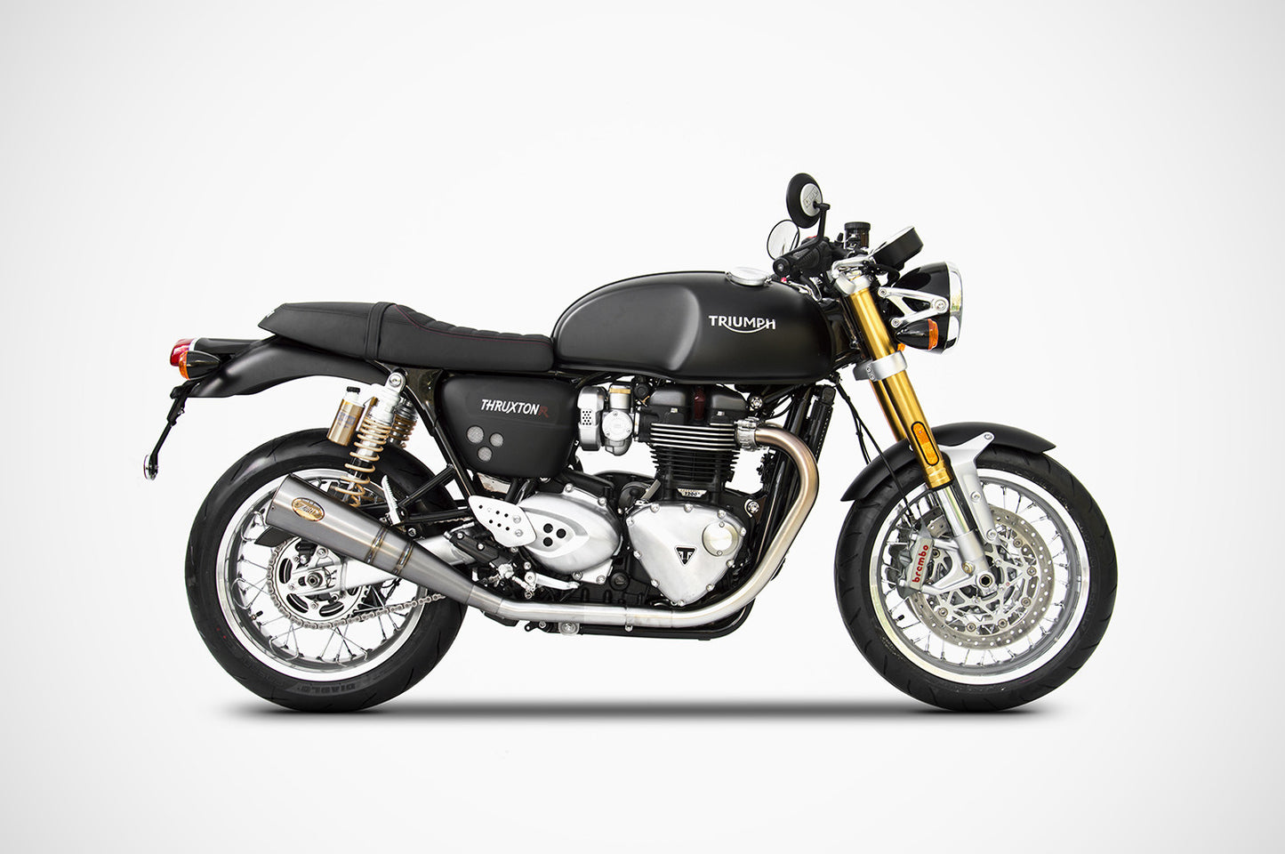 ZARD Slip-ons for the Triumph Thruxton 1200 / R (16-21)