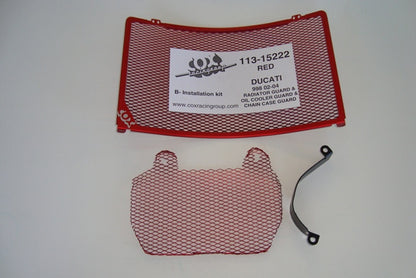 Cox Racing Radiator Guards for the Ducati 998 (02-04)