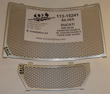Cox Racing Radiator Guards for the Ducati Monster S4, S4R, and Sport Touring ST2 / ST3 / ST4 /  ST3S and ST4S (97-06)