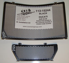 Cox Racing Radiator Guards for the Ducati Monster S4, S4R, and Sport Touring ST2 / ST3 / ST4 /  ST3S and ST4S (97-06)