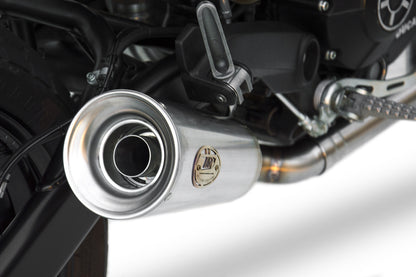 ZARD Conical Slip-on Exhaust for Ducati Scrambler SIXTY2