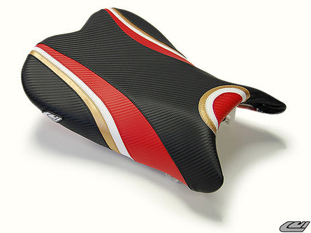 LUIMOTO (Lucky Strike) Rider Seat Cover for the SUZUKI GSX-R600 / GSX-R750 (06-07)