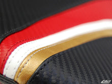 LUIMOTO (Lucky Strike) Rider Seat Cover for the SUZUKI GSX-R600 / GSX-R750 (06-07)