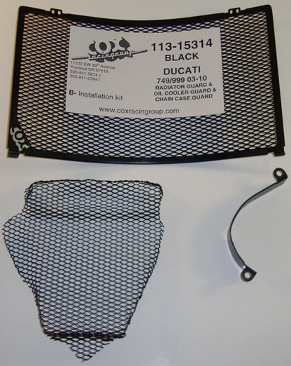 Cox Racing Radiator Guards for the Ducati 999 / 749