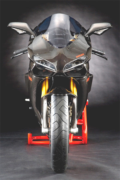 CARBONDRY - DUCATI 848 / 1098 & 1198 CARBON FIBER HEADLIGHT FAIRING