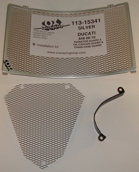 Cox Racing Radiator Guards for the Ducati 848 (08-09)