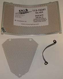 Cox Racing Radiator Guards for the Ducati 848 (08-09)