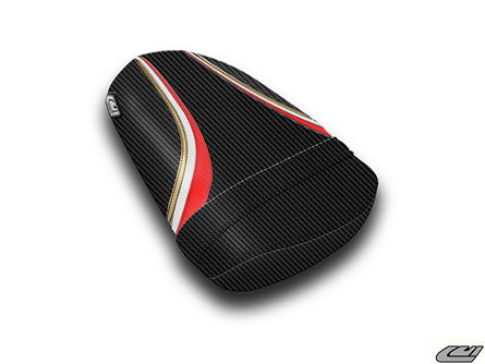 LUIMOTO (Lucky Strike) Passenger Seat Cover for the SUZUKI GSX-R600 / GSX-R750 (06-07)