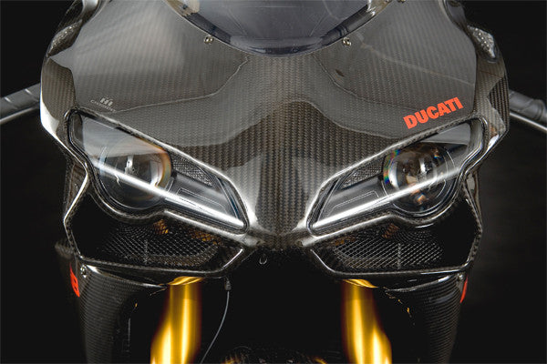 CARBONDRY - DUCATI 848 / 1098 & 1198 CARBON FIBER HEADLIGHT FAIRING