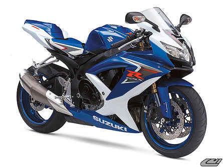 LUIMOTO (Sport) Rider Seat Cover for the SUZUKI GSX-R600 / GSX-R750 (08-10)