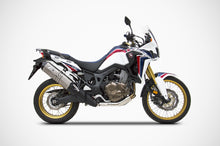 ZARD Sip-on Exhaust With Conical Muffler for Honda Africa Twin 1000 (2016+)