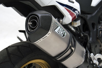 ZARD Sip-on Exhaust With Conical Muffler for Honda Africa Twin 1000 (2016+)