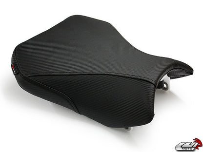 LUIMOTO (Baseline) Rider Seat Cover for the SUZUKI GSX-R600 / GSX-R750 (2011+)