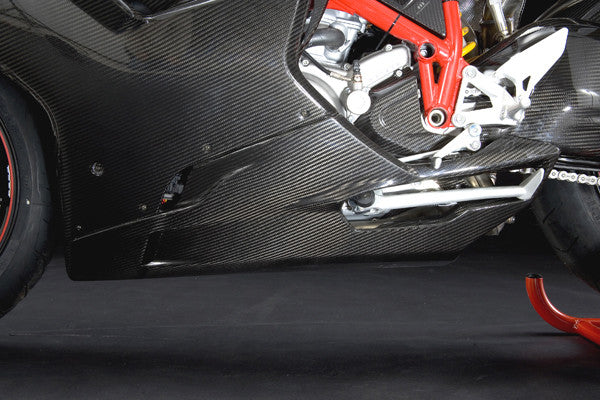 CARBONDRY - DUCATI 848 / 1098 & 1198 CARBON FIBER BELLY PAN