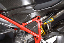 CARBONDRY - DUCATI 848 / 1098 & 1198 CARBON FIBER UNDER TANK SIDE PANELS (PAIR)