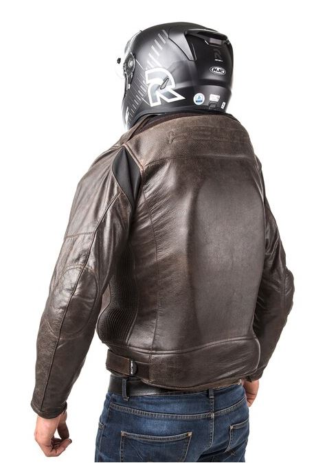 Helite Leather Airbag Jacket