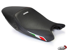 LUIMOTO Team Italia Rider Seat Cover for the DUCATI MONSTER 1100 / 796 / 795 / 696