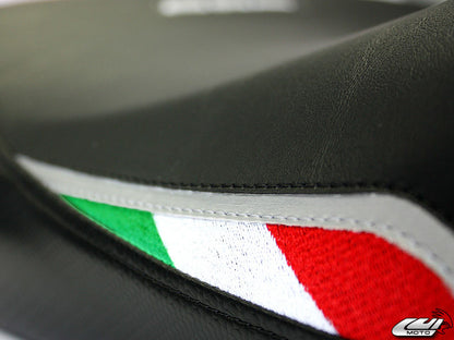 LUIMOTO Team Italia Rider Seat Cover for the DUCATI MONSTER 1100 / 796 / 795 / 696