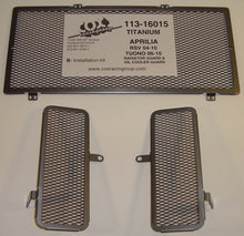 Cox Racing Radiator Guards for the Aprilia RSV 1000 / Mille / R / Factory (04-10) and Tuono 1000 (06-10)