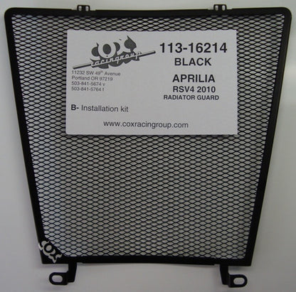 Cox Racing Radiator Guard for the Aprilia RS 660