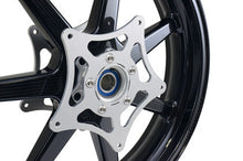 BST Panther TEK 7 Spoke Carbon Fiber Front Wheel for the BMW R nineT (2017+) - w/ Hub Mounted ABS ring - 3.5 x 17
