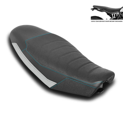 LUIMOTO (Sport Cafe) Rider Seat Cover for the DUCATI SCRAMBLER 800 (2023+)