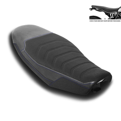 LUIMOTO (Sport Cafe) Rider Seat Cover for the DUCATI SCRAMBLER 800 (2023+)