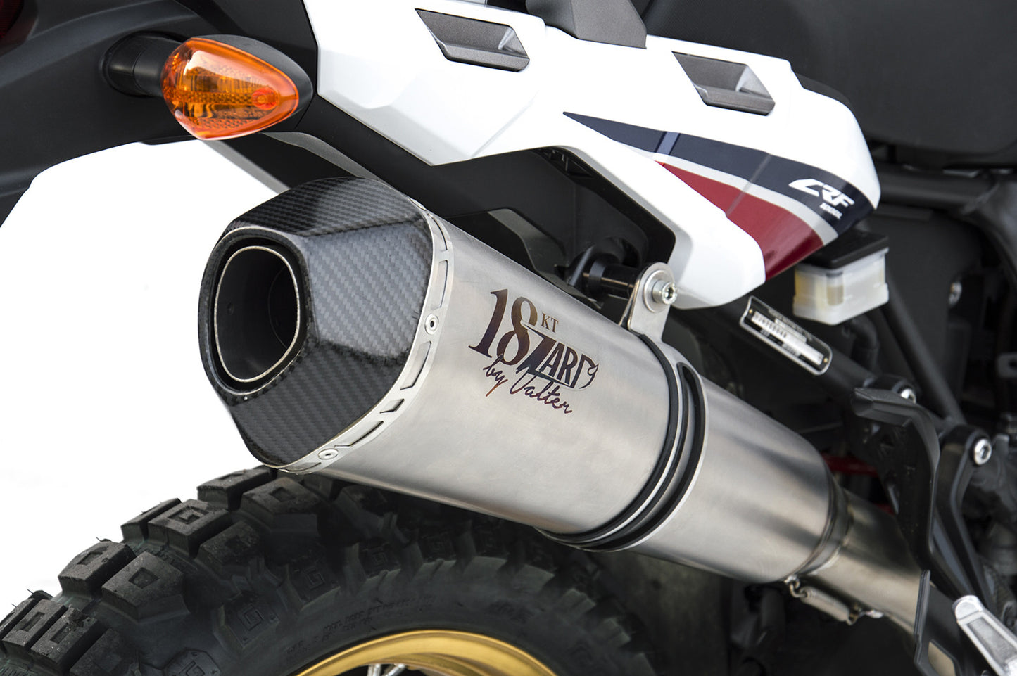 ZARD 2-1 Full Exhaust With Conical Muffler for Honda Africa Twin 1000 (2016+)