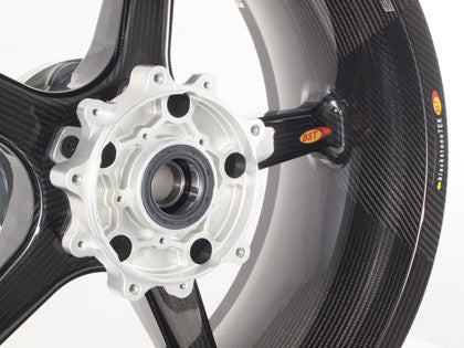 BST Twin TEK 5 Spoke Carbon Fiber Rear Wheel for the Yamaha V-Max (2009+) - 8.0 x 18