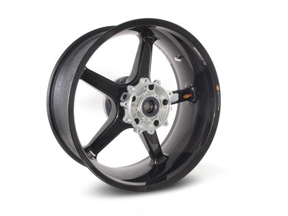 BST Twin TEK 5 Spoke Carbon Fiber Rear Wheel for the Yamaha V-Max (2009+) - 8.0 x 18