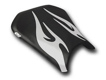 LUIMOTO (Tribal Flame) Rider Seat Covers for the HONDA CBR600RR (05-06)