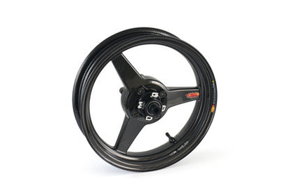 BST Diamond TEK 3 Spoke Carbon Fiber Front Wheel for the Honda Grom (14-21) - 2.5 x 12